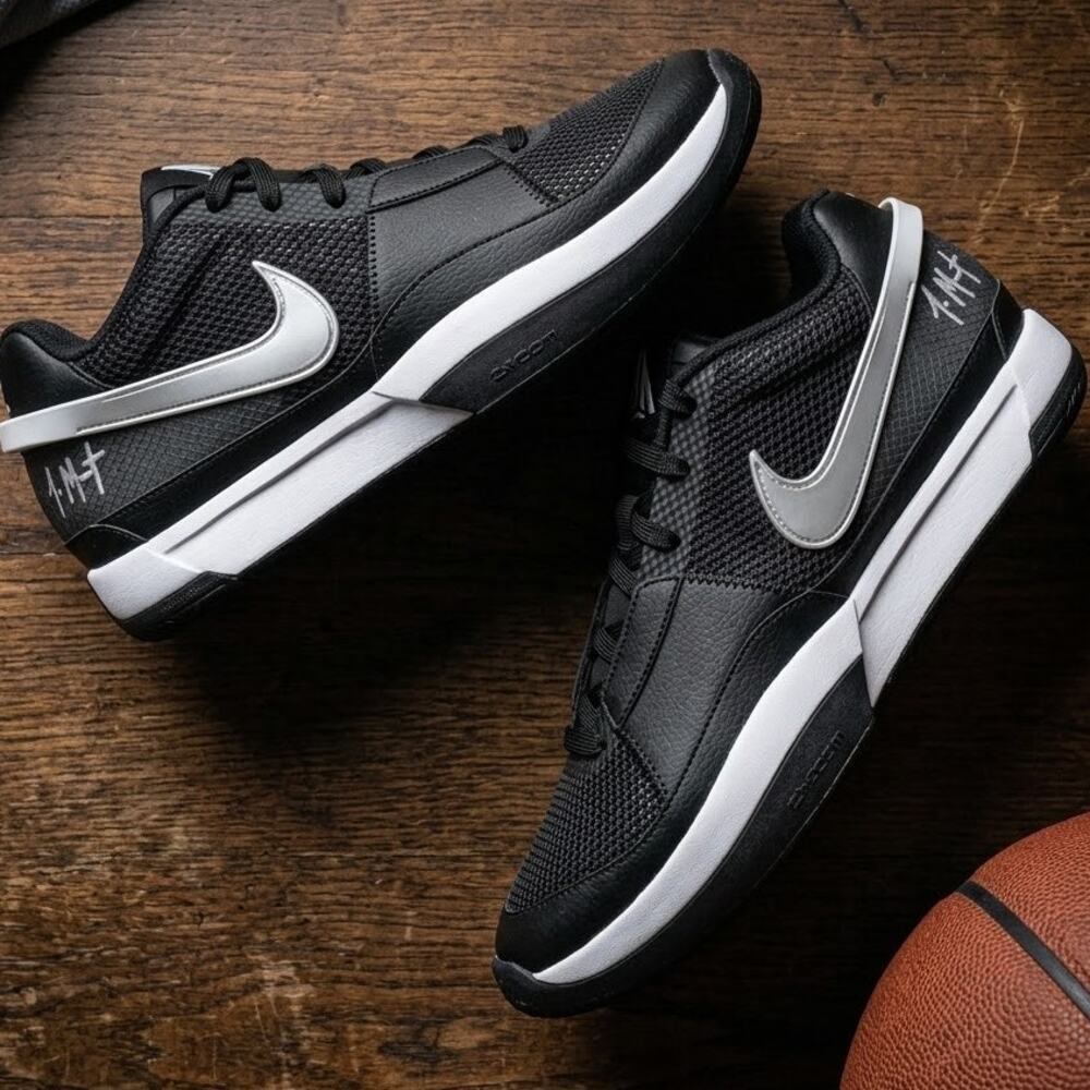 Brand New Nike Ja 1 TB Black White Mens Size 13.5 Shoes FV1303-001 NWOB